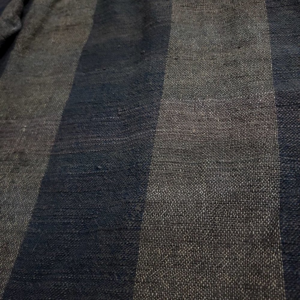 SOLD - Yasuko Kurisaka 1990s (L-XXL) Woven Cardigan Kimono - Picture 7 of 9